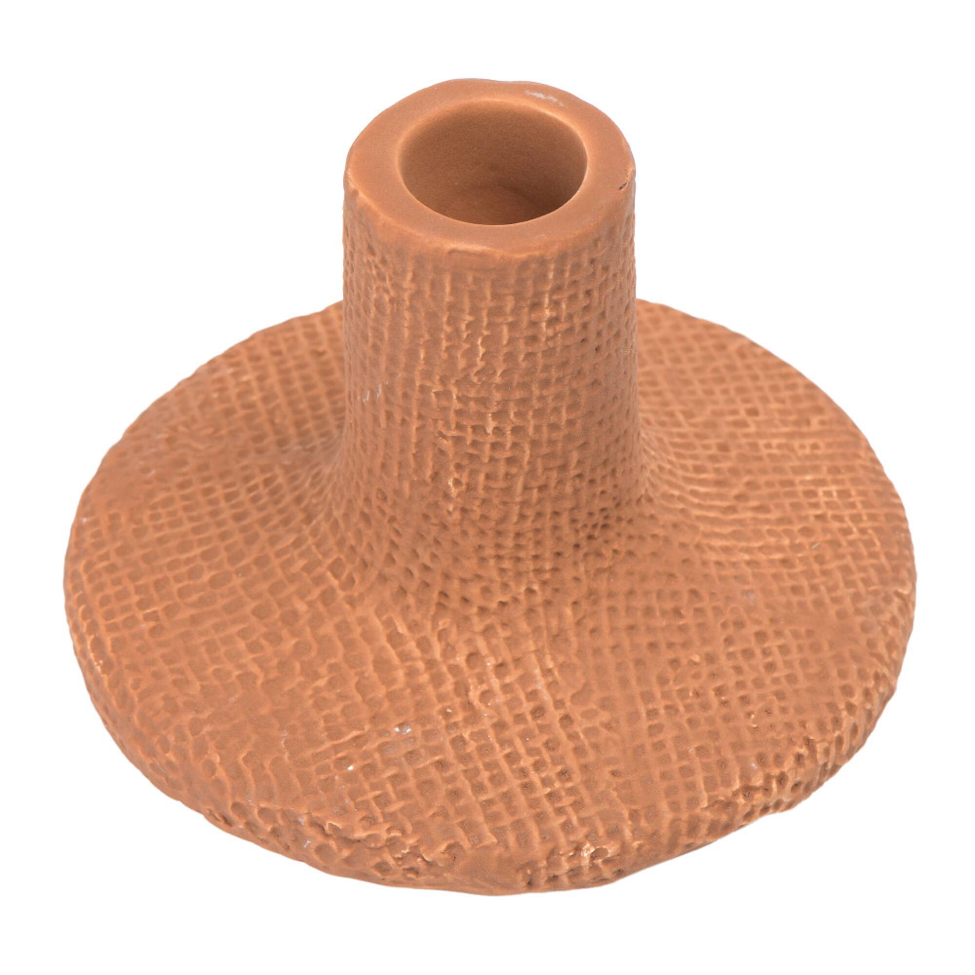 Hello Honey® Stoneware Taper Candle Holder Set